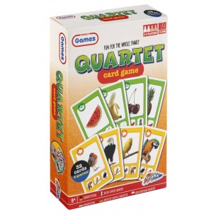 Juego de cartas Quartet