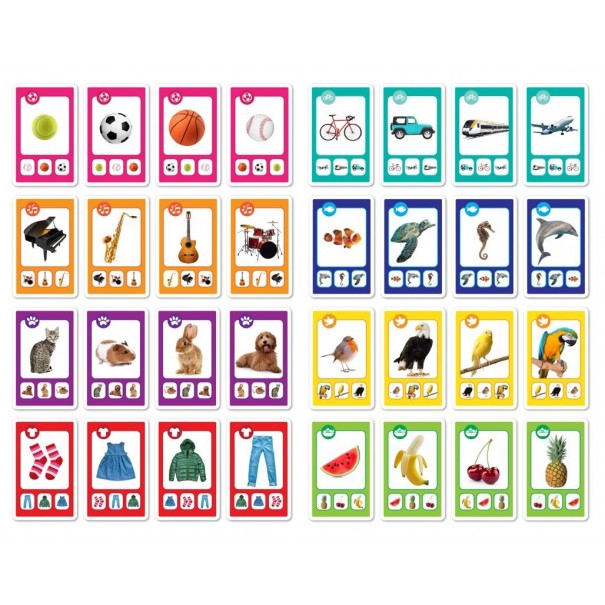 Juego de cartas Quartet