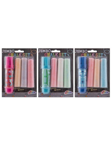 3 tizas grandes + portatizas