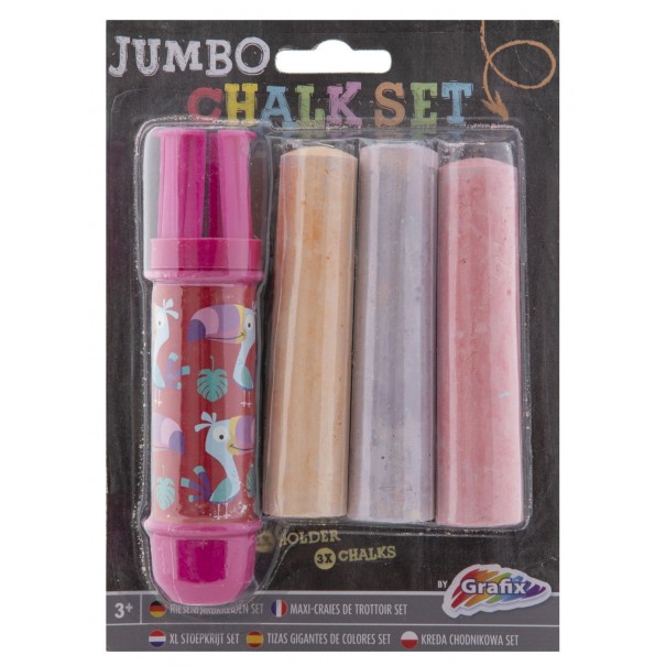 3 tizas grandes + portatizas