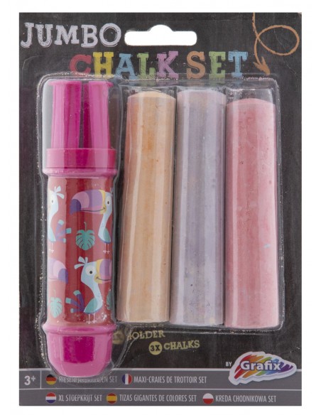 3 tizas grandes + portatizas