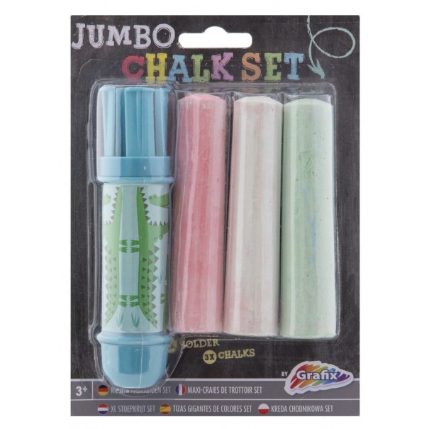 3 tizas grandes + portatizas