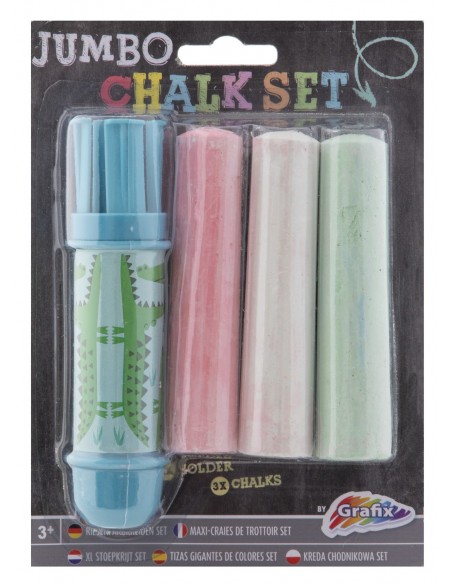 3 tizas grandes + portatizas