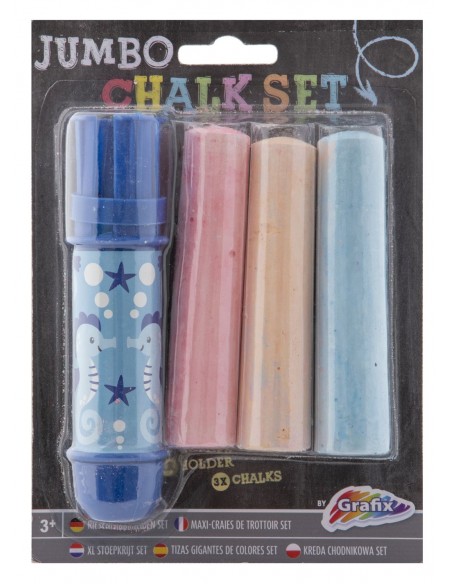 3 tizas grandes + portatizas