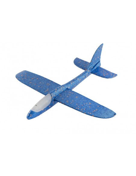 Avión de foam con luz
