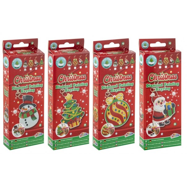 Manualidad - Llaveros navideños con...