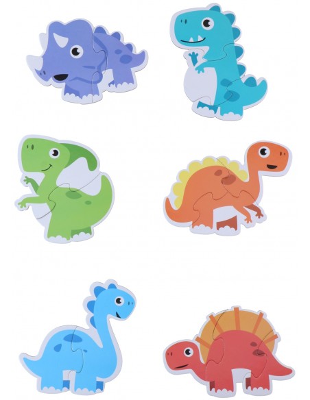 6 puzles de animales