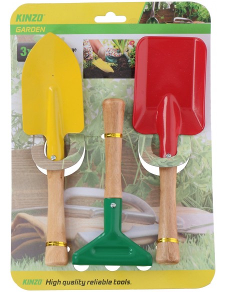 Herramientas de jardín de metal infantiles