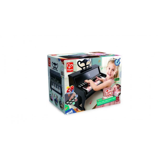 Aprende a tocar el piano con luces