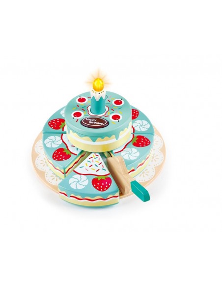 Pastís d'aniversari interactiu