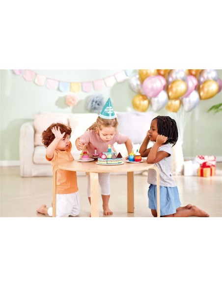 Pastís d'aniversari interactiu