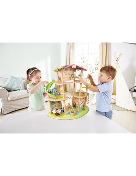 Casa de bambú dels ossos panda