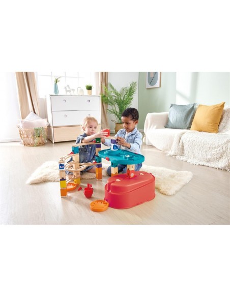 Circuito de canicas Quadrilla Stack Track Bucket