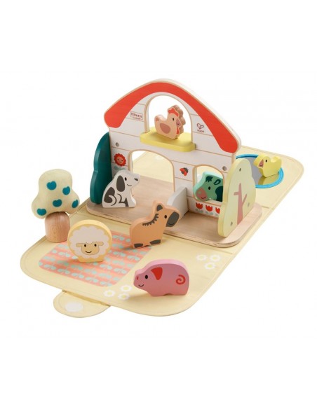 Granja de fusta amb animals Faith