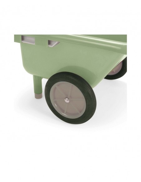 Carretó amb eix metàl·lic de joguina