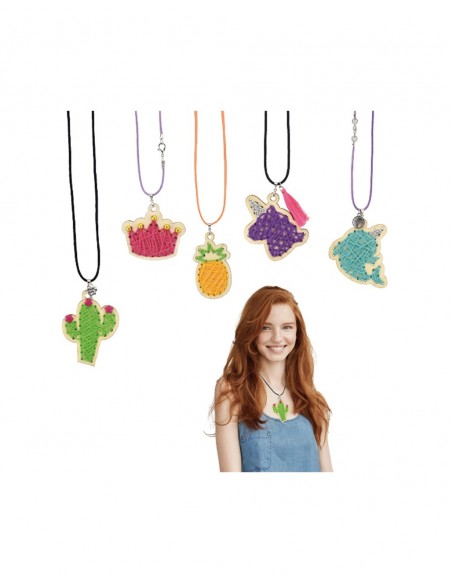 Manualidad - Haz tus propios collares de madera