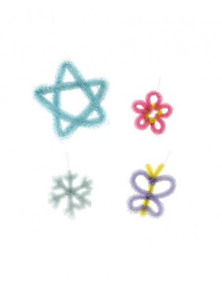 Manualidad - Limpiapipas de cristales