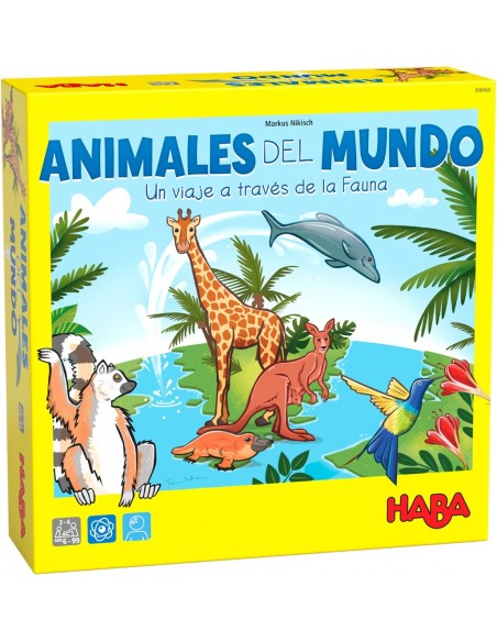 Juego de mesa Animales del mundo