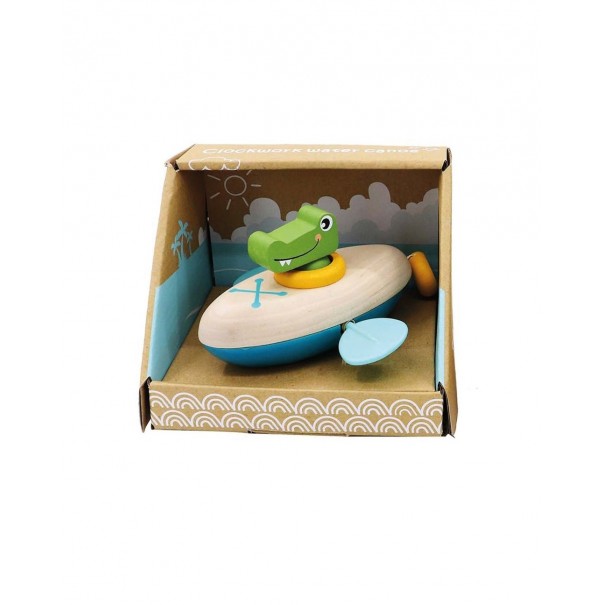 Canoa d'aigua mecànica amb animal