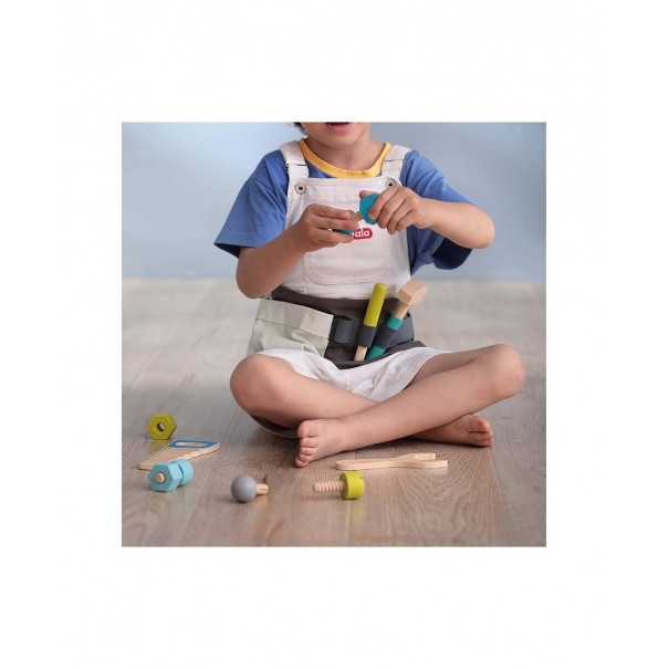 Cinturó d'eines de fusta