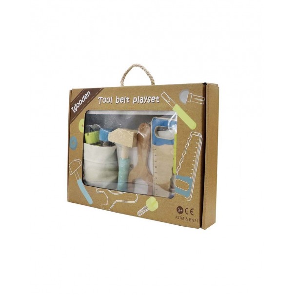 Cinturó d'eines de fusta