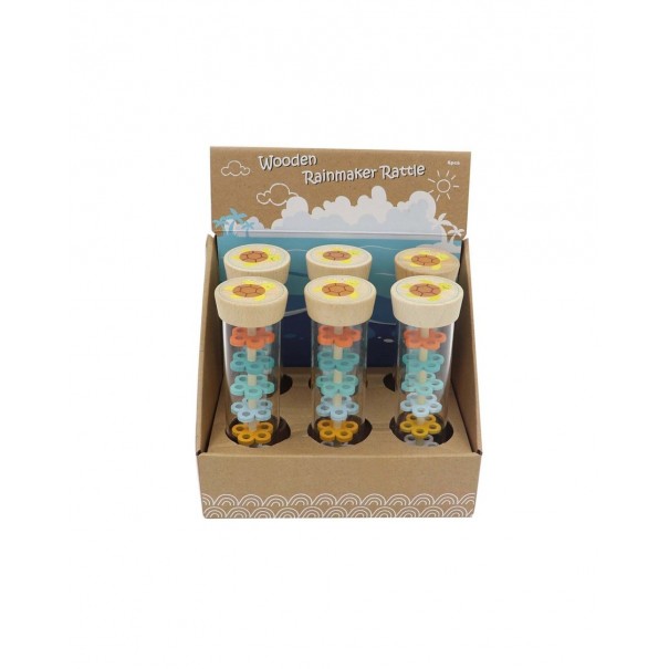 Palo de lluvia de madera