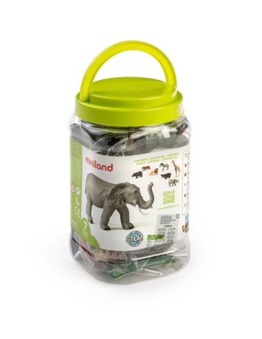 Animales de la selva - 7 uds.