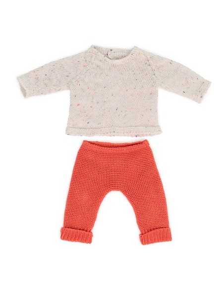 Conjunto ropa de punto para muñeca - 38 cm