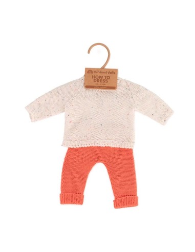 Conjunt roba de punt per a nina - 38 cm