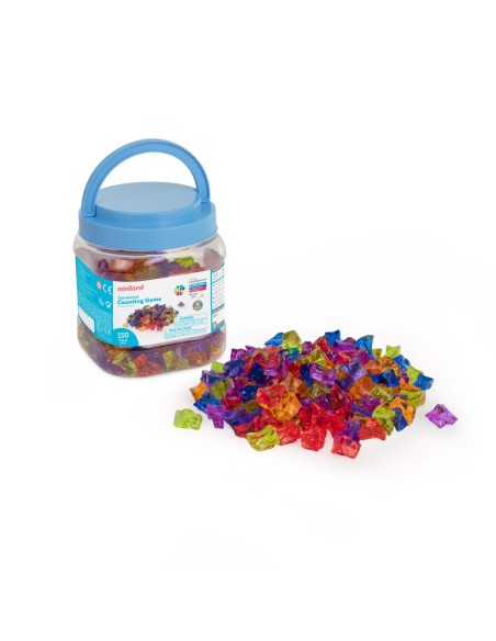 Gemas translúcidas para mesa de luz