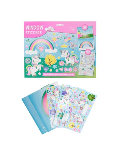 Stickers reutilizables para la ventana