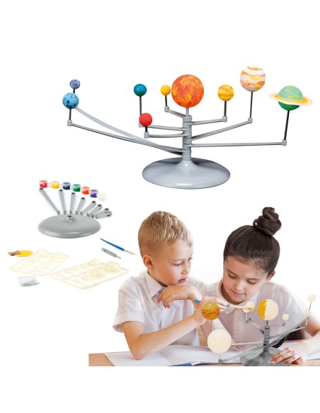 Juego de ciencia del sistema solar DIY