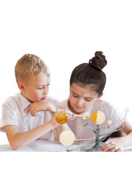 Juego de ciencia del sistema solar DIY