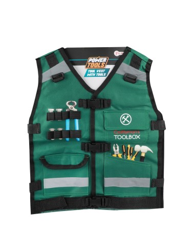 Disfraz de carpintero con chaleco y...