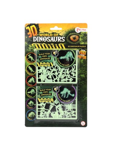 Montar dinosaurio que brilla en la...