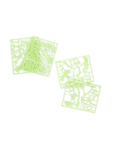 Montar dinosaurio que brilla en la...