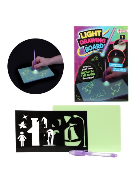 Pizarra invisible A5 - Brilla en la oscuridad