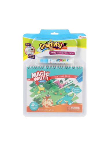 Pintar amb aigua - Dinosaures