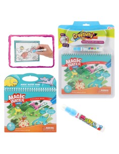 Pintar con agua - Dinosaurios