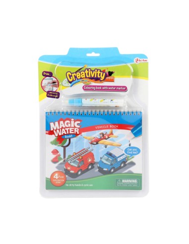 Pintar con agua - Vehículos