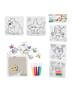 Puzles para pintar con...