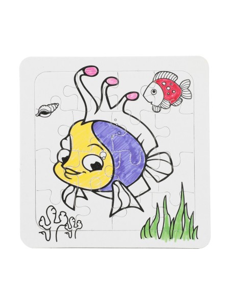 Puzles per a pintar amb retoladors - 20 pzs.