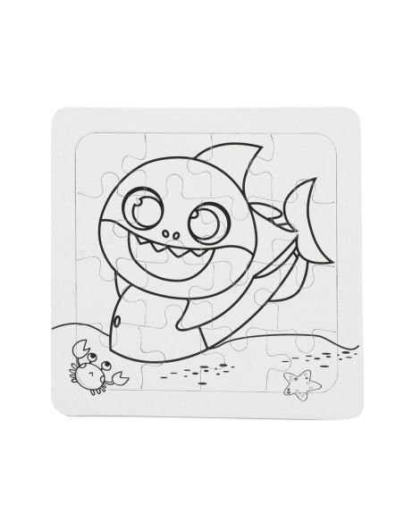 Puzles para pintar con rotuladores - 20 pzs.