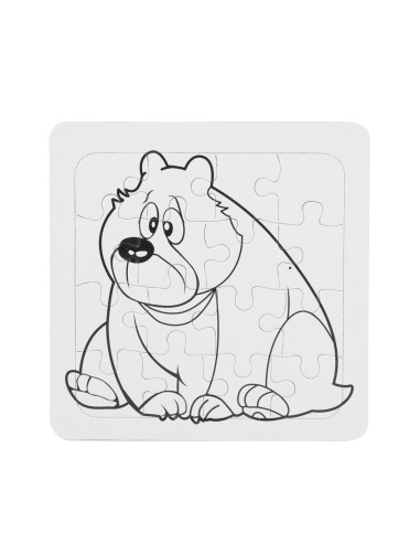 Puzles para pintar con rotuladores -...