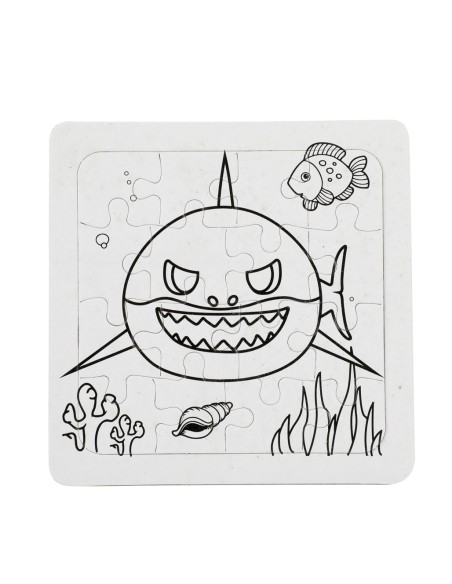 Puzles para pintar con rotuladores - 20 pzs.