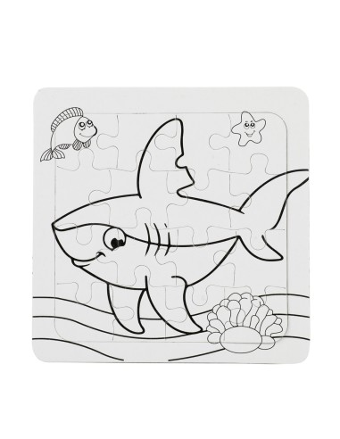 Puzles para pintar con rotuladores -...