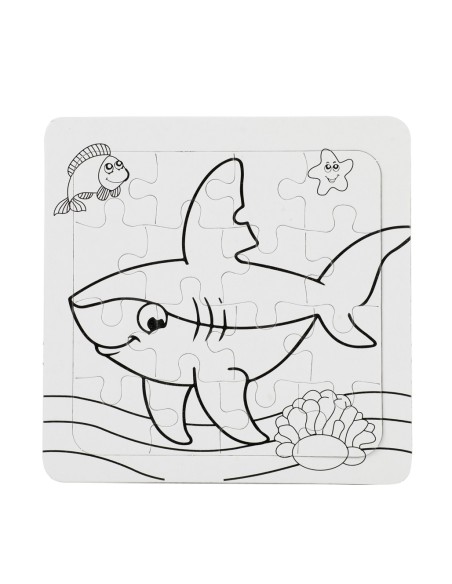 Puzles para pintar con rotuladores - 20 pzs.