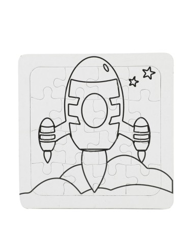 Puzles para pintar con rotuladores -...