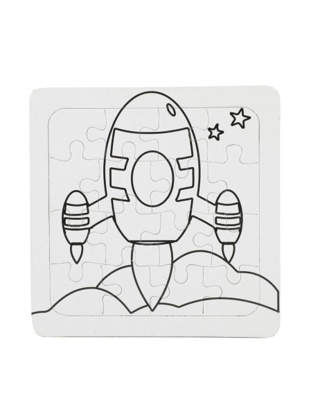 Puzles para pintar con rotuladores - 20 pzs.