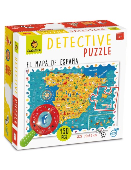 Detective Puzzle Mapa de España